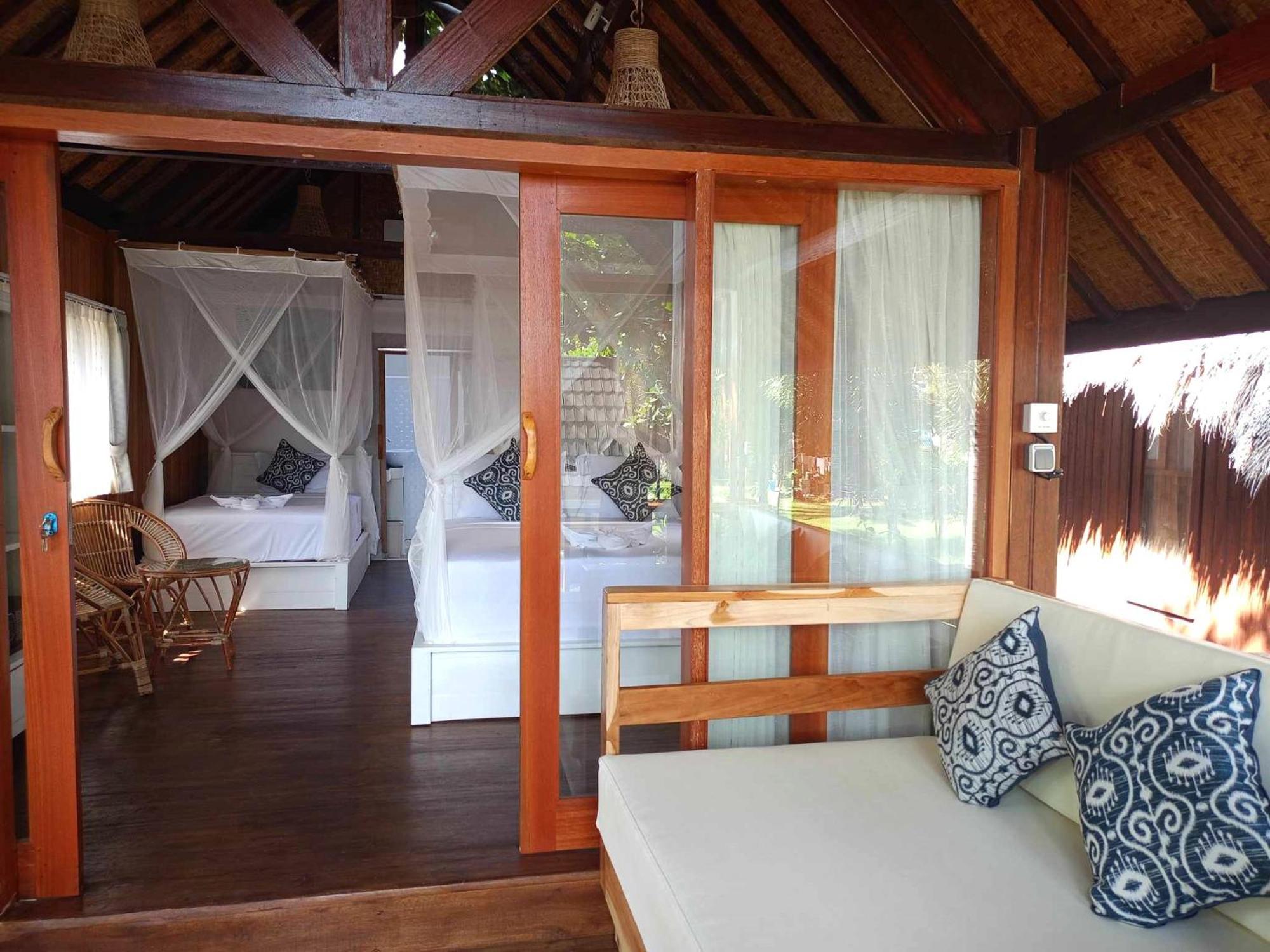 Bintang Tiga Bungalows Gili Air Exterior foto
