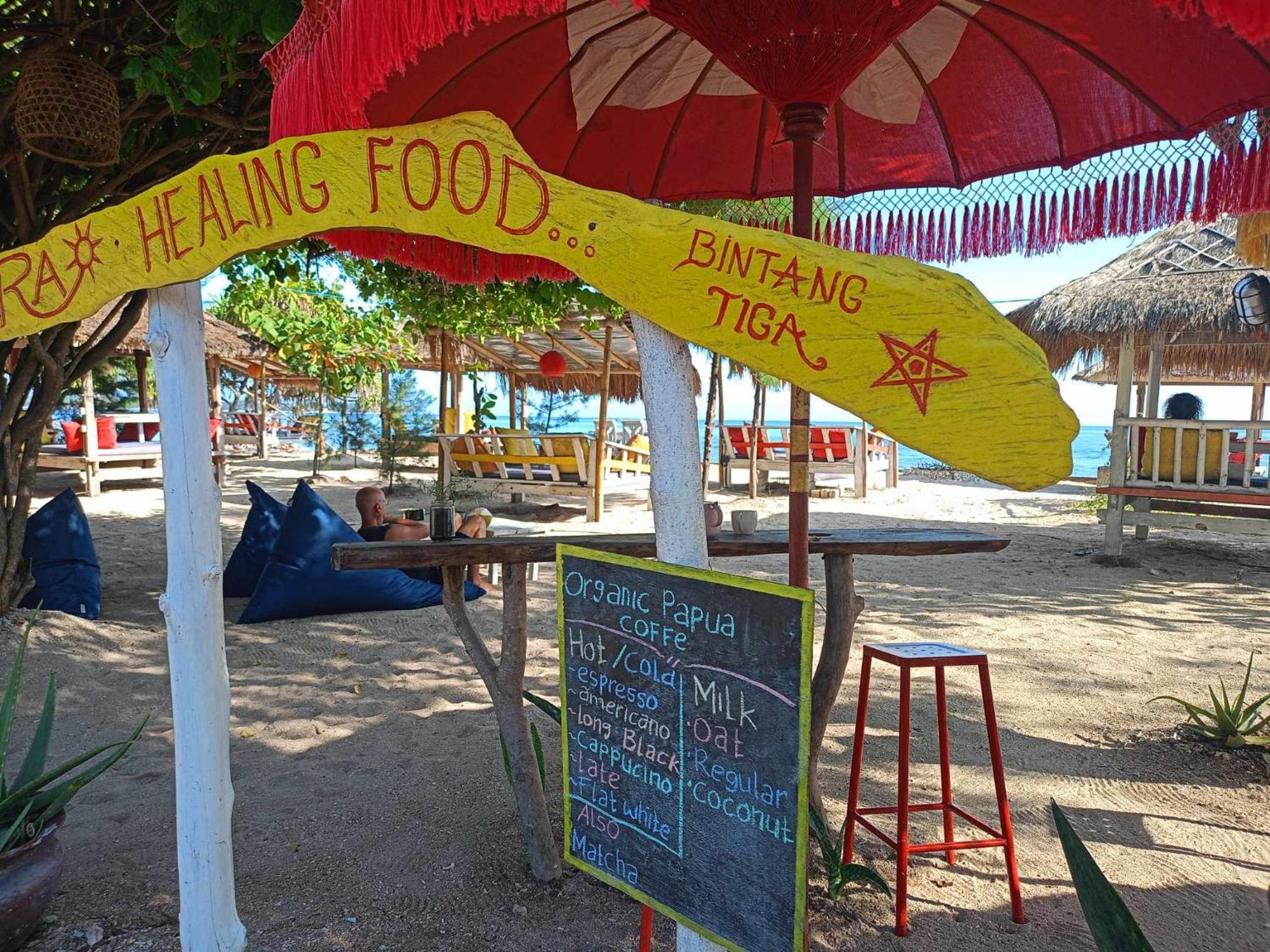Bintang Tiga Bungalows Gili Air Exterior foto
