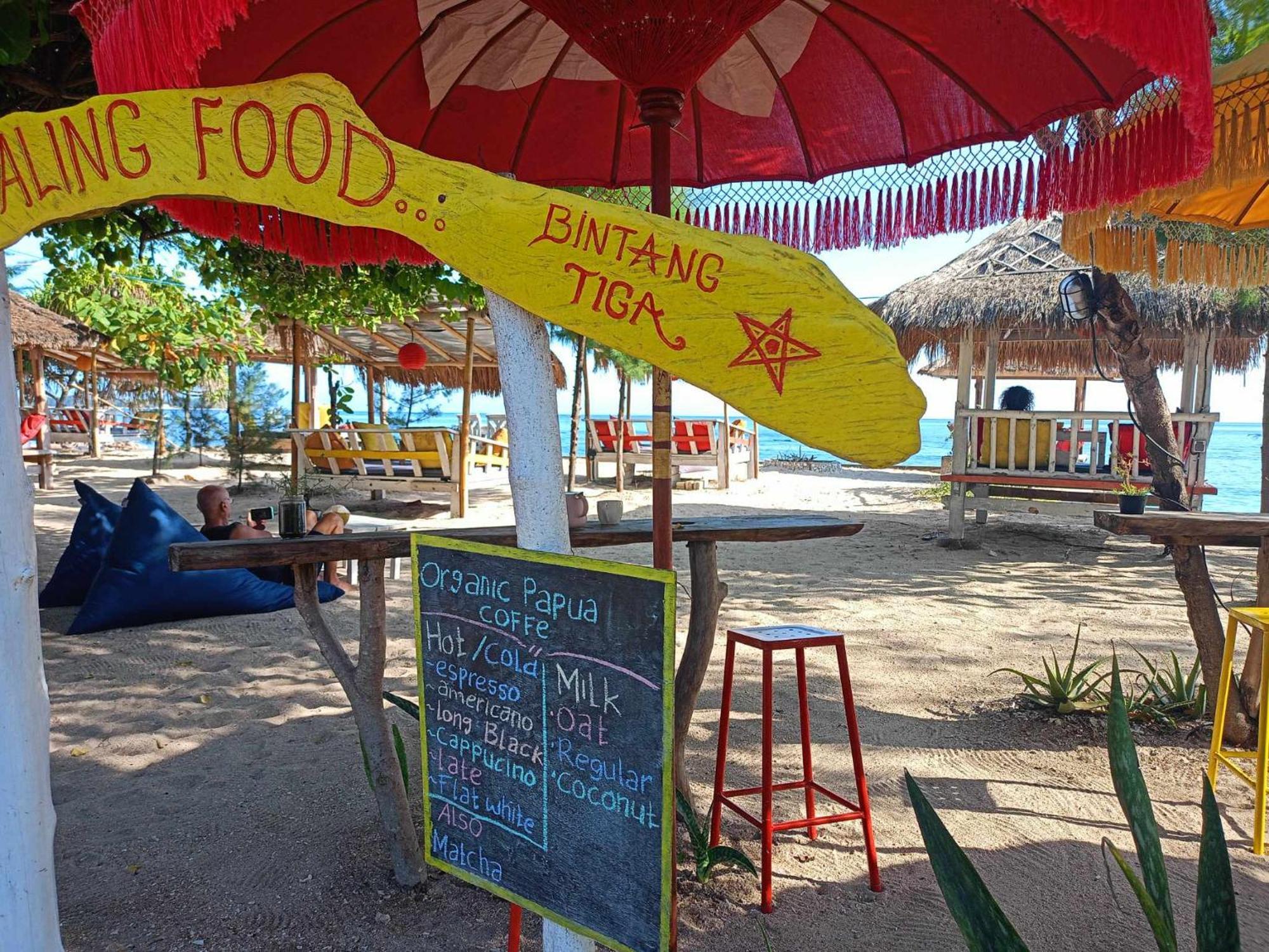 Bintang Tiga Bungalows Gili Air Exterior foto