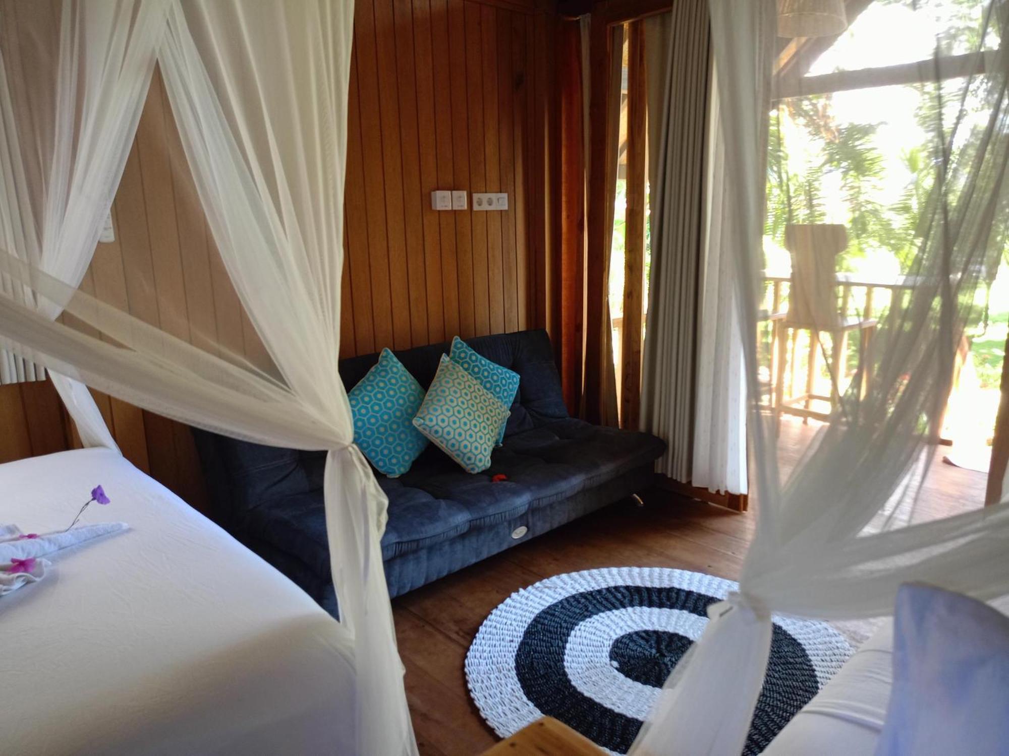Bintang Tiga Bungalows Gili Air Exterior foto